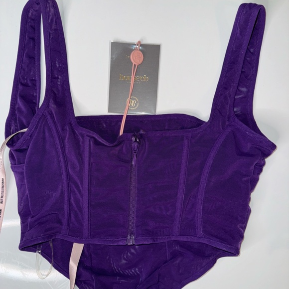 House of CB - Corset Top - Purple - New with Tag 🏷️ - Perfect Condition - Large - Picture 5 of 17
